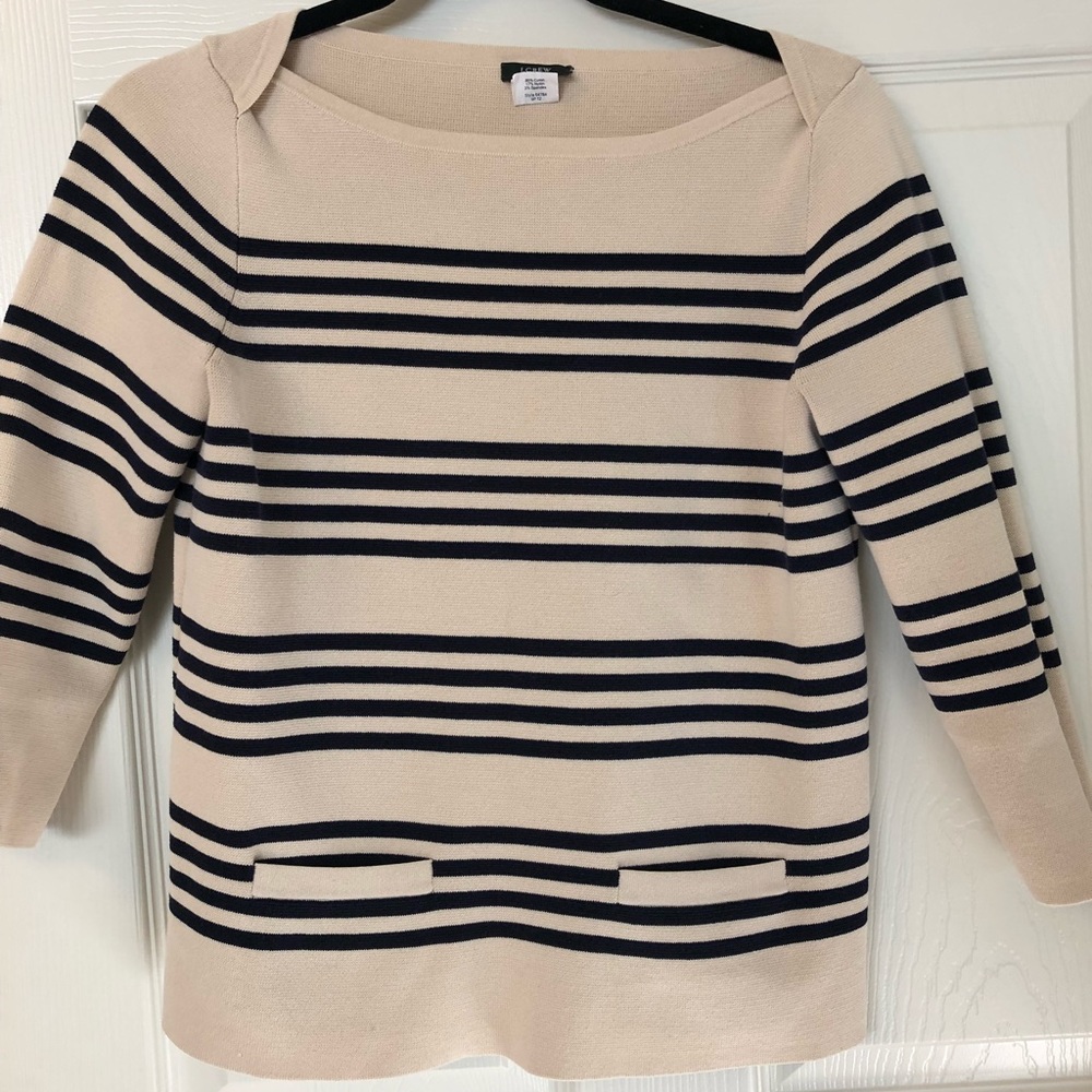 J. Crew beige sweater
